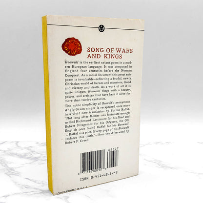 Beowulf - translation by Burton Raffel [1988 PAPERBACK] • Mentor