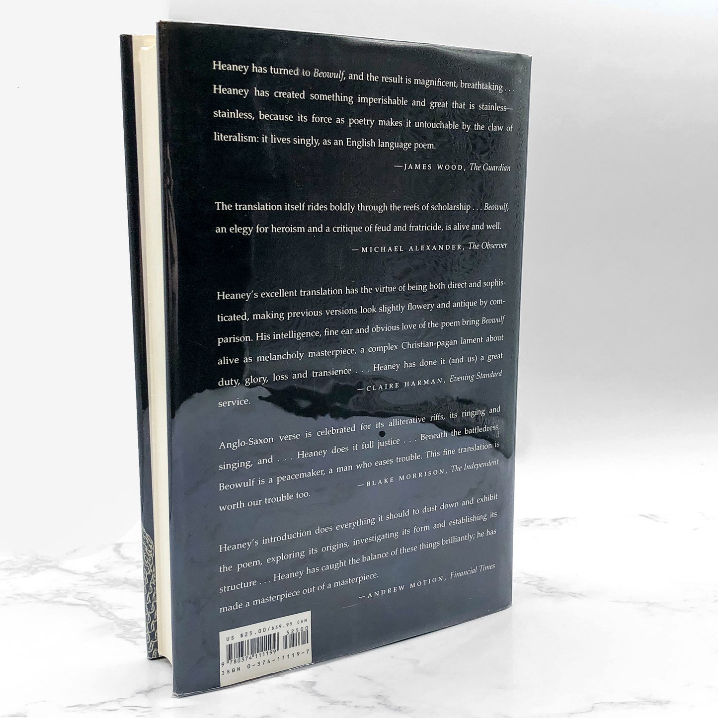 BEOWULF a new verse translation by Seamus Heaney [FIRST BILINGUAL EDITION] 2000 • Farrar Straus & Giroux