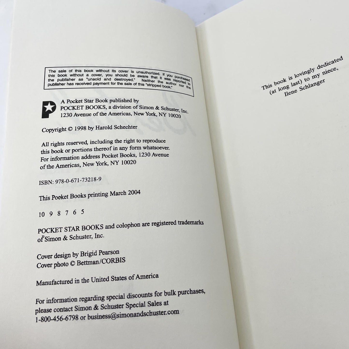 Bestial: The Savage Trail of a True American Monster by Harold Schechter [TRADE PAPERBACK] 2004