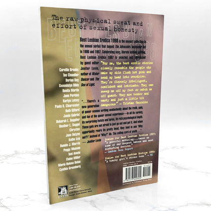 Best Lesbian Erotica 1998 edited by Jennifer Levin [FIRST EDITION PAPERBACK] 1998