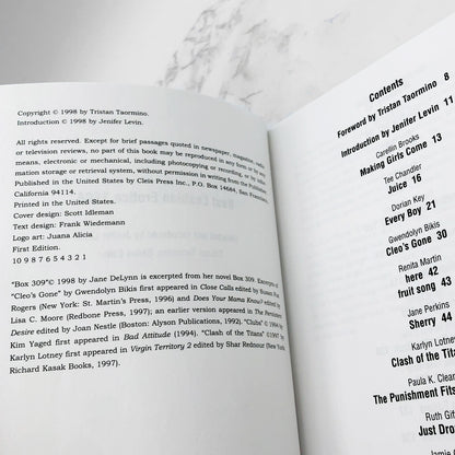 Best Lesbian Erotica 1998 edited by Jennifer Levin [FIRST EDITION PAPERBACK] 1998