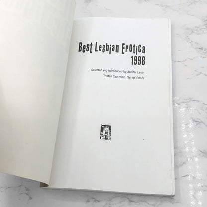 Best Lesbian Erotica 1998 edited by Jennifer Levin [FIRST EDITION PAPERBACK] 1998
