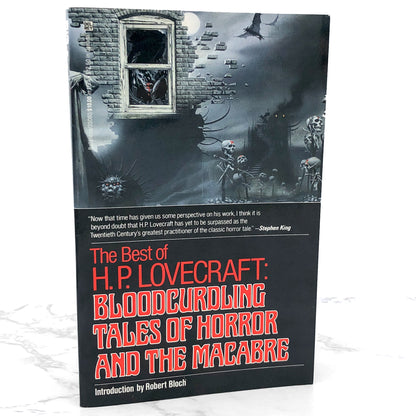 The Best of H.P. Lovecraft: Bloodcurdling Tales of Horror & the Macabre [TRADE PAPERBACK] 1982 • Del-Rey