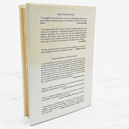 The Better Half: The Emancipation of the American Woman by Andrew Sinclair [FIRST EDITION] 1965