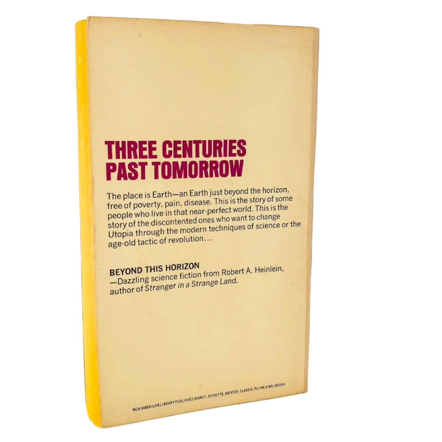 Beyond This Horizon by Robert A. Heinlein [1970 PAPERBACK] • Signet