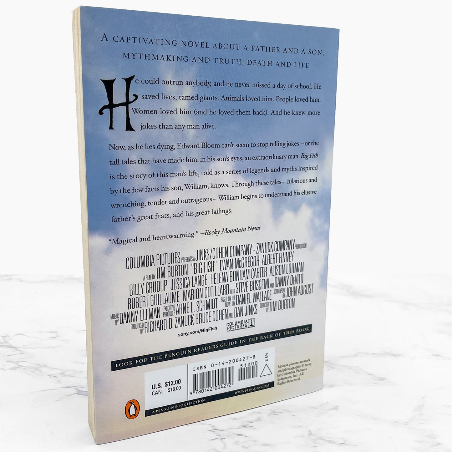 Big Fish: A Novel of Mythic Proportions by Daniel Wallace [TRADE PAPERBACK] 2003 • Penguin