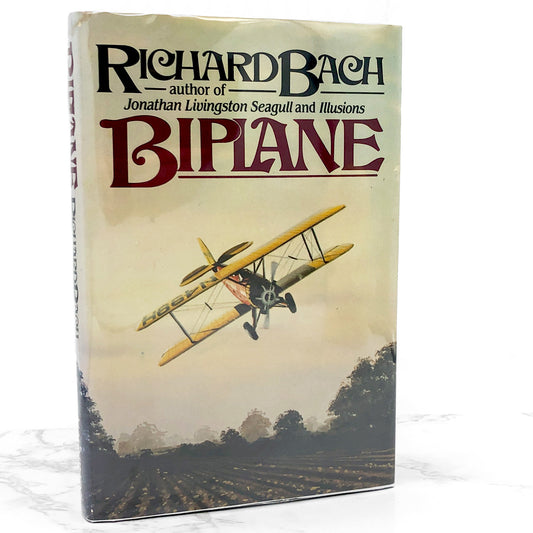 Biplane by Richard Bach [HARDCOVER RE-ISSUE] 1983 • Macmillan