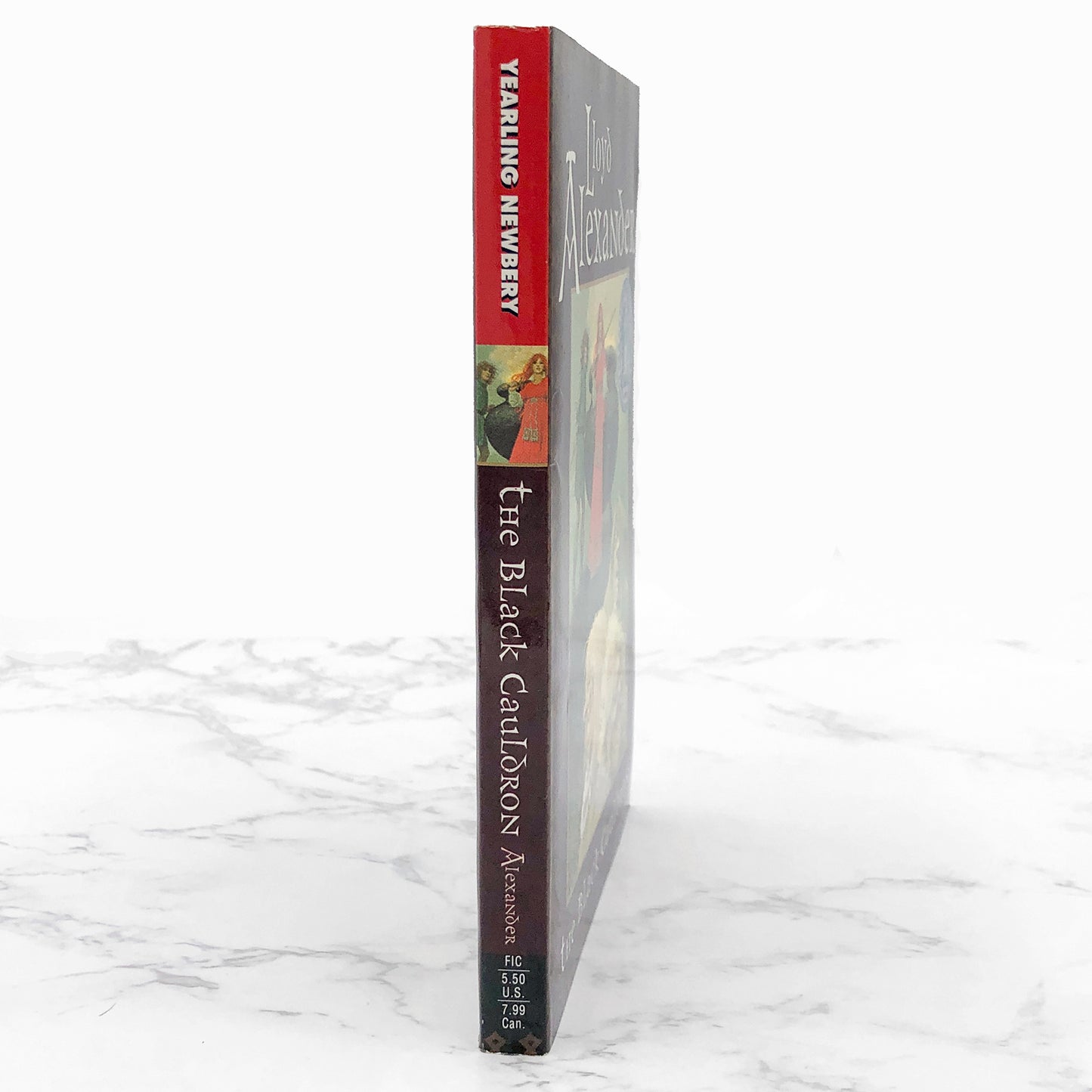 The Black Cauldron by Lloyd Alexander [TRADE PAPERBACK RE-PRINT] 1990 • Yearling