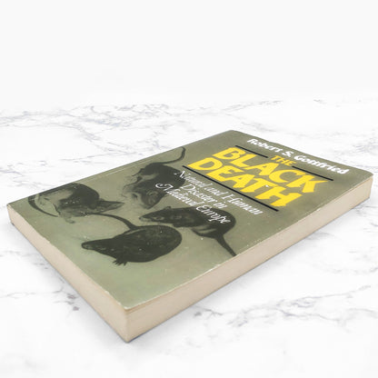 The Black Death: Natural & Human Disaster in Medieval Europe by Robert S. Gottfried [FIRST PAPERBACK EDITION] 1985 • Free Press