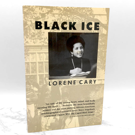 Black Ice by Lorene Cary [FIRST EDITION PAPERBACK] 1991 • Knopf