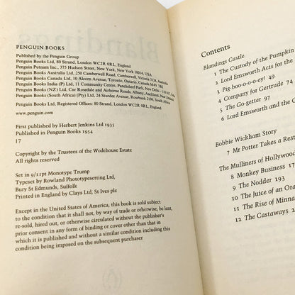 Blandings Castle by P.G. Wodehouse [U.K. PAPERBACK] Penguin