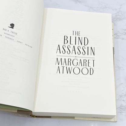 The Blind Assassin by Margaret Atwood [U.S. FIRST EDITION] 2000 • Nan A. Talese