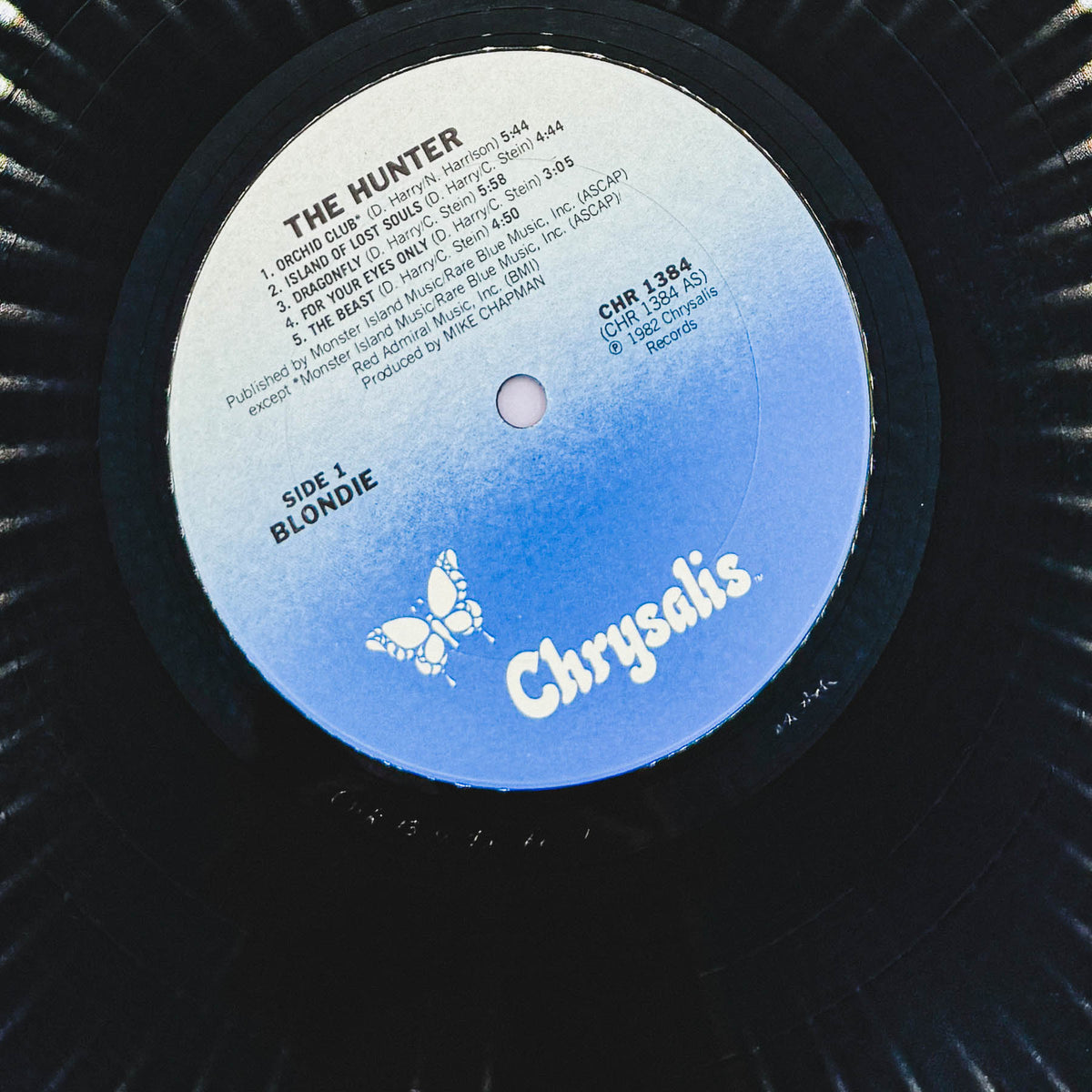 Blondie – The Hunter [VINYL LP] 1982 • Chrysalis Records