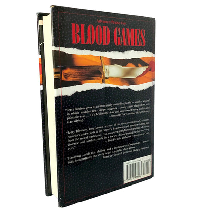 Blood Games by Jerry Bledsoe [FIRST EDITION • FIRST PRINTING] 1991 • Dutton