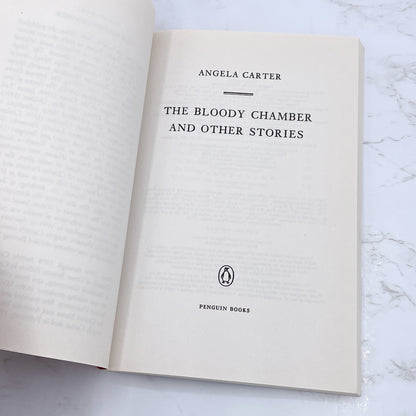 The Bloody Chamber & Other Stories by Angela Carter [TRADE PAPERBACK] 1993 • Penguin Books