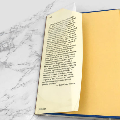 Blue Highways: A Journey into America by William Least Heat-Moon [FIRST EDITION] 1983 • Atlantic Monthly Press