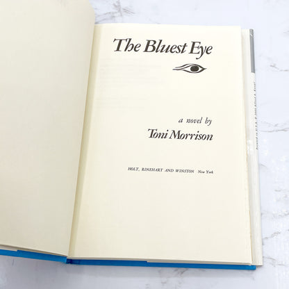 The Bluest Eye by Toni Morrison [30th ANNIVERSARY HARDCOVER] 2000 • BCE • Holt Rinehart & Winston