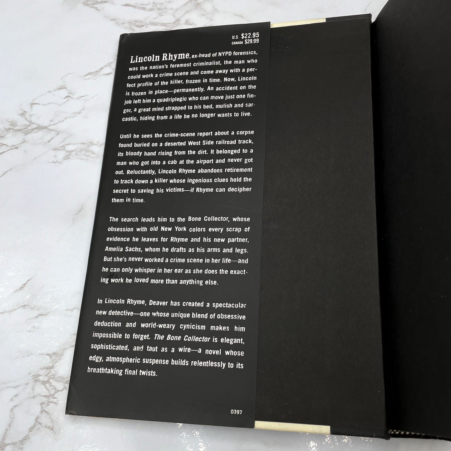 The Bone Collector by Jeffery Deaver [FIRST EDITION • FIRST PRINTING] 1997 • Viking