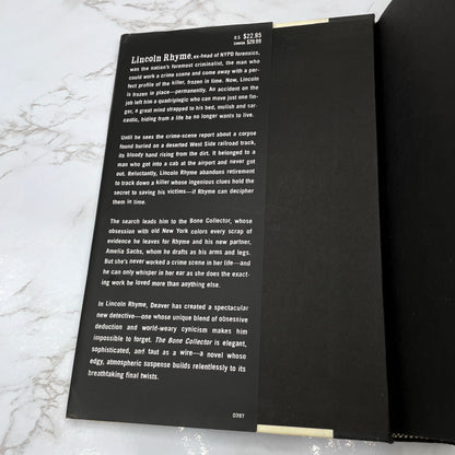 The Bone Collector by Jeffery Deaver [FIRST EDITION • FIRST PRINTING] 1997 • Viking