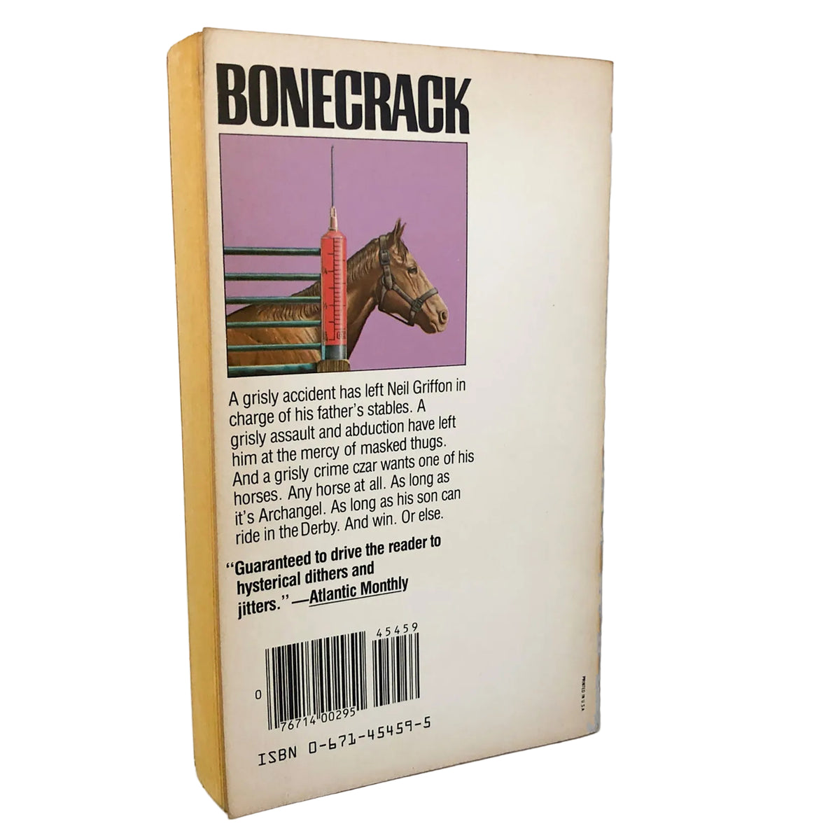 Bonecrack by Dick Francis [1978 PAPERBACK] • Pocket Books