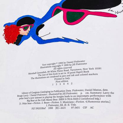 Bongo Larry by Daniel Pinkwater [FIRST EDITION • FIRST PRINTING] 1998 • Marshall Cavendish