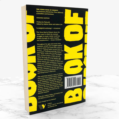 The Verso Book of Dissent: Revolutionary Words from Three Millennia of Rebellion and Resistance [TRADE PAPERBACK RE-ISSUE]