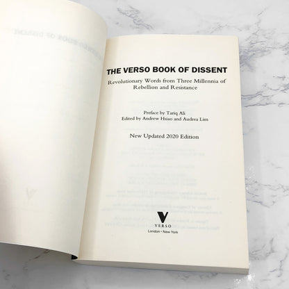 The Verso Book of Dissent: Revolutionary Words from Three Millennia of Rebellion and Resistance [TRADE PAPERBACK RE-ISSUE]