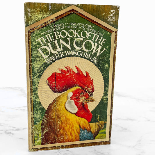 The Book of the Dun Cow by Walter Wangerin Jr. [FIRST PAPERBACK PRINTING] 1979 • Pocket Books