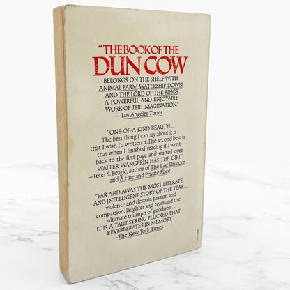The Book of the Dun Cow by Walter Wangerin Jr. [FIRST PAPERBACK PRINTING] 1979 • Pocket Books