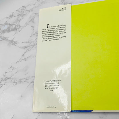 Bootsie Barker Bites by Barbara Bottner [FIRST EDITION] 1992 • G.P. Putnam's Sons