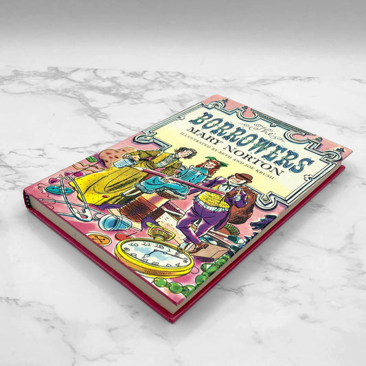 The Borrowers by Mary Norton [HARDCOVER RE-PRINT] 2003 • HMH