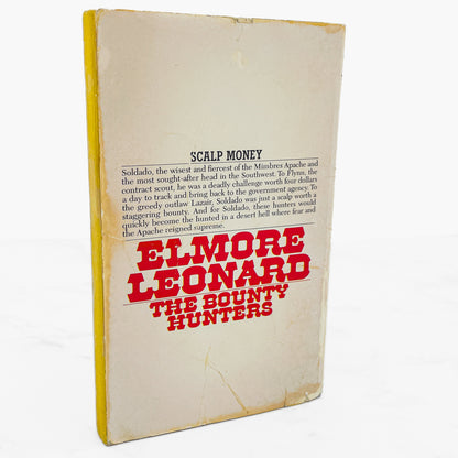 The Bounty Hunters by Elmore Leonard [1979 PAPERBACK] • 1st Bantam Printing!