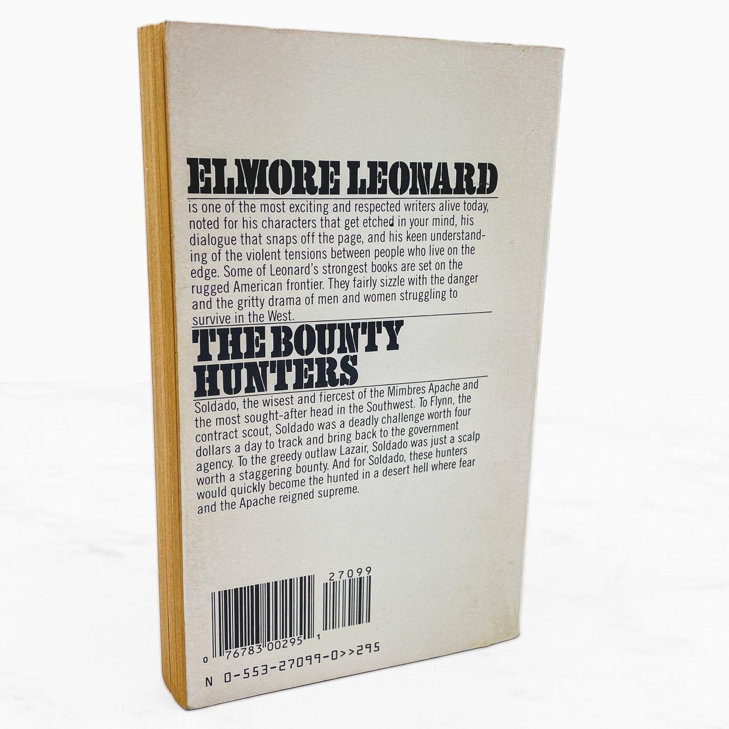 The Bounty Hunters by Elmore Leonard [1985 PAPERBACK] Bantam