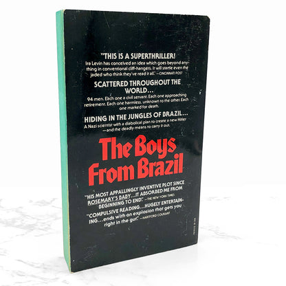 The Boys From Brazil by Ira Levin [1978 PAPERBACK] • Dell