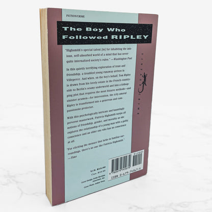 The Boy Who Followed Ripley by Patricia Highsmith [TRADE PAPERBACK] 1993 • Vintage Crime