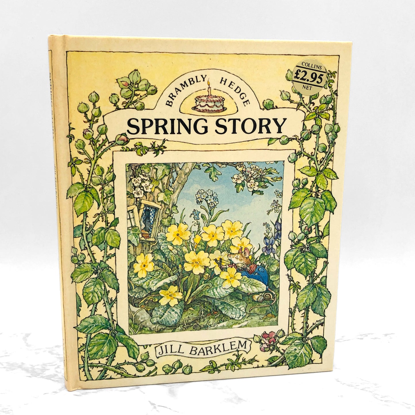 Brambly Hedge #1: Spring Story by Jill Barklem [U.K. FIRST EDITION] 1980 • Collins