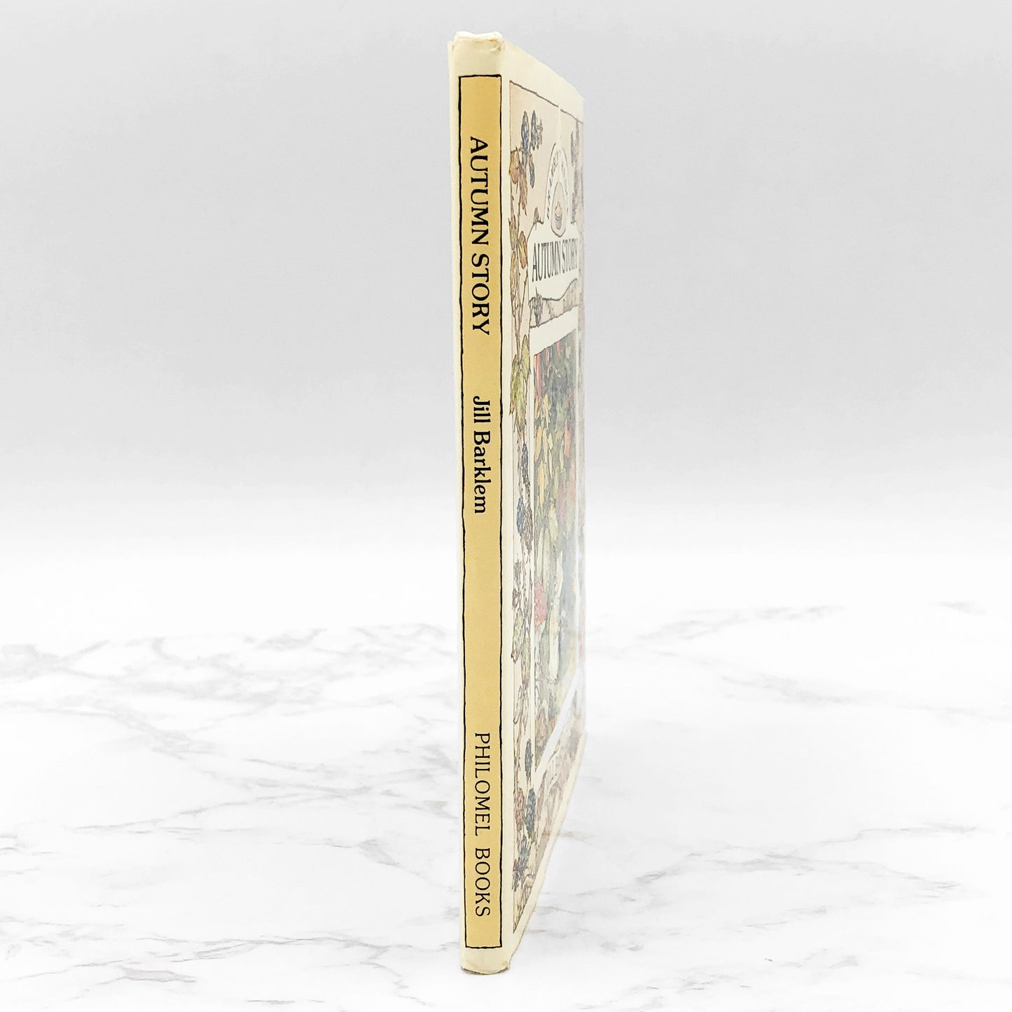 Brambly Hedge #3: Autumn Story by Jill Barklem [U.S. FIRST EDITION] 1980 • Philomel Books