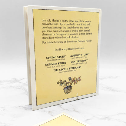 Brambly Hedge #3: Autumn Story by Jill Barklem [U.S. FIRST EDITION] 1980 • Philomel Books