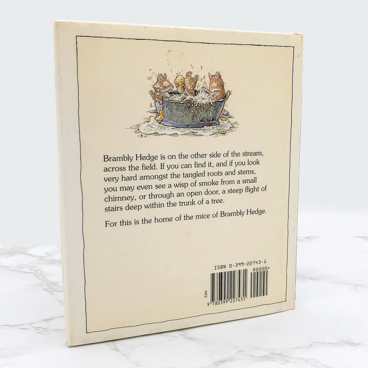 Brambly Hedge #8: Poppy's Babies by Jill Barklem [U.S. FIRST EDITION • FIRST PRINTING] 1995 • Philomel Books