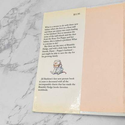 Brambly Hedge #8: Poppy's Babies by Jill Barklem [U.S. FIRST EDITION • FIRST PRINTING] 1995 • Philomel Books