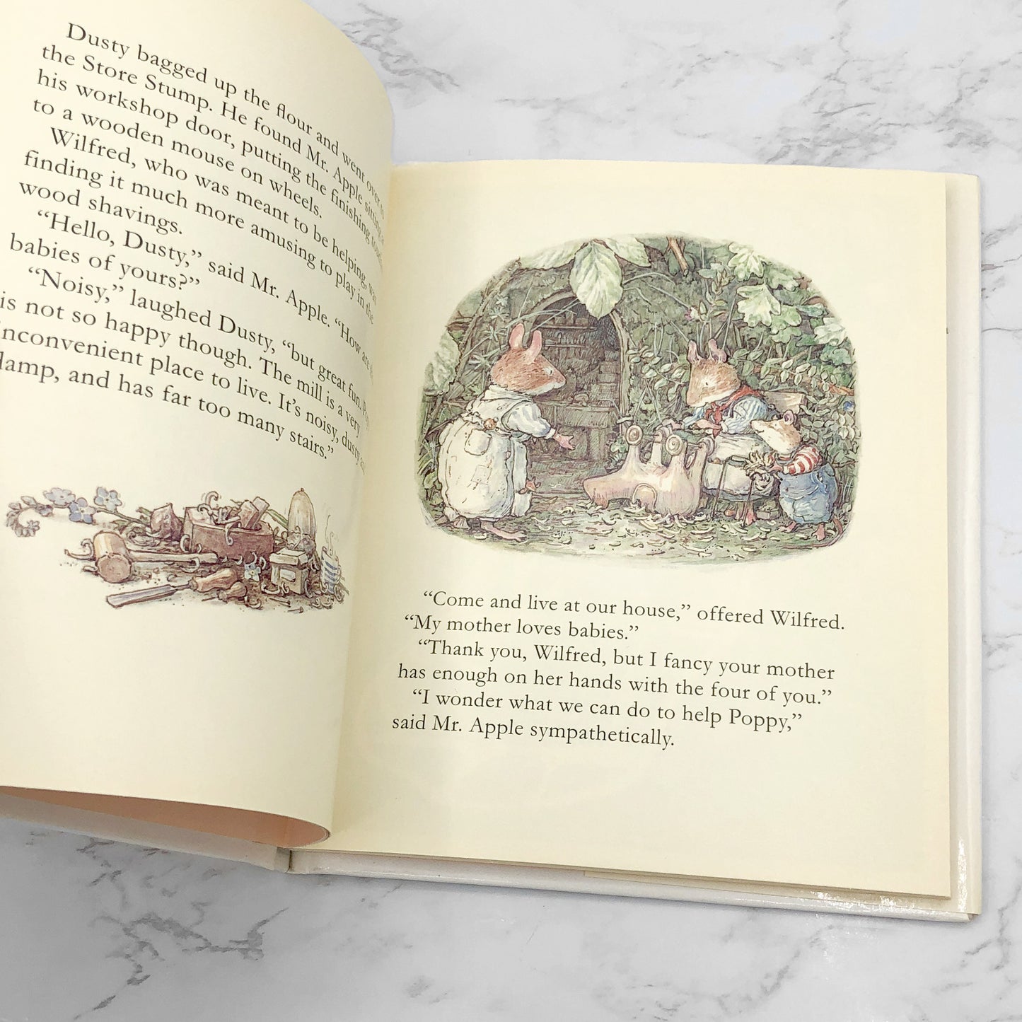 Brambly Hedge #8: Poppy's Babies by Jill Barklem [U.S. FIRST EDITION • FIRST PRINTING] 1995 • Philomel Books