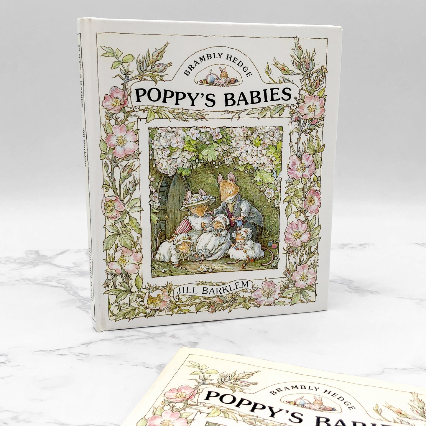 Brambly Hedge #8: Poppy's Babies by Jill Barklem [U.S. FIRST EDITION • FIRST PRINTING] 1995 • Philomel Books