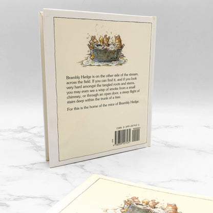 Brambly Hedge #8: Poppy's Babies by Jill Barklem [U.S. FIRST EDITION • FIRST PRINTING] 1995 • Philomel Books