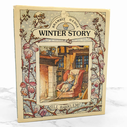 Brambly Hedge #4: Winter Story by Jill Barklem [U.S. FIRST EDITION] 1980 • Philomel Books