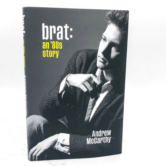 BRAT: An '80s Story by Andrew McCarthy SIGNED! [FIRST EDITION • FIRST PRINTING] 2021