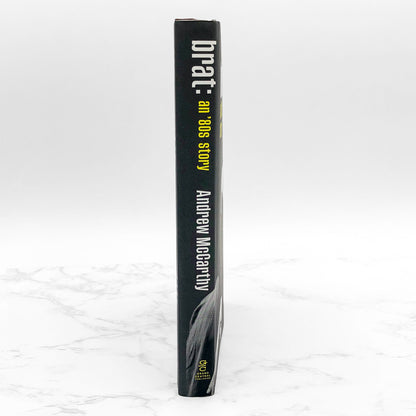 BRAT: An '80s Story by Andrew McCarthy SIGNED! [FIRST EDITION • FIRST PRINTING] 2021