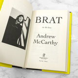 BRAT: An '80s Story by Andrew McCarthy SIGNED! [FIRST EDITION • FIRST PRINTING] 2021