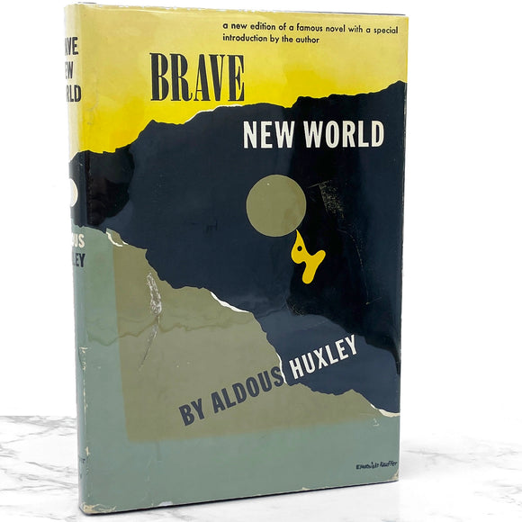 Brave New World by Aldous Huxley [SECOND EDITION] 1965 • BCE Hardcover • Harper & Row