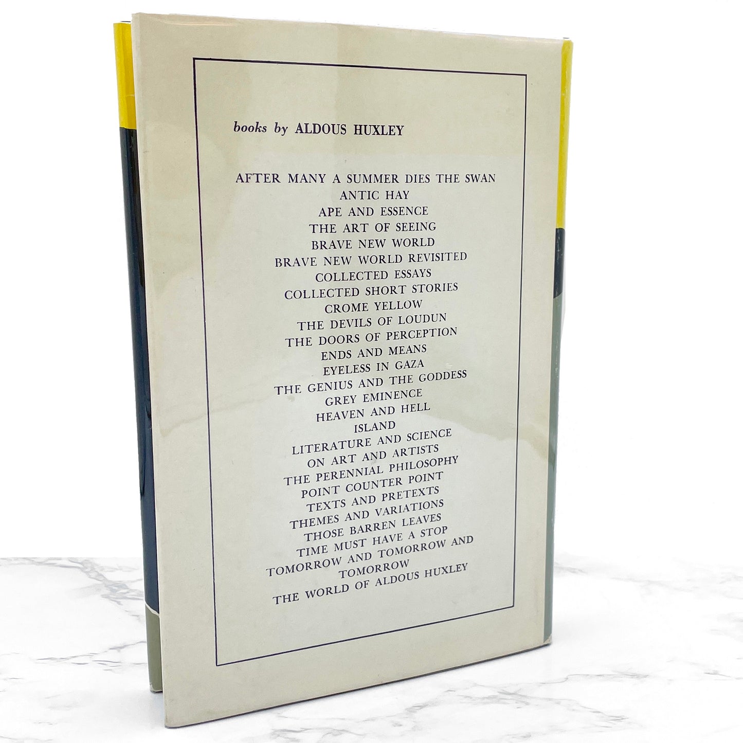 Brave New World by Aldous Huxley [SECOND EDITION] 1965 • BCE Hardcover • Harper & Row