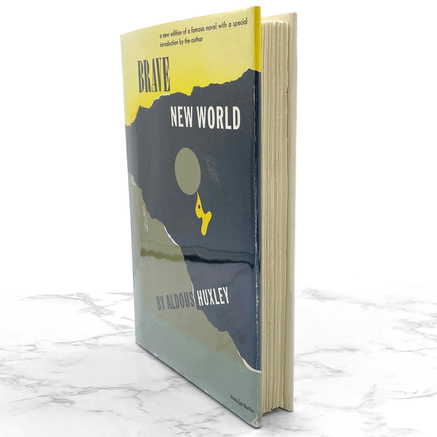 Brave New World by Aldous Huxley [SECOND EDITION] 1965 • BCE Hardcover • Harper & Row